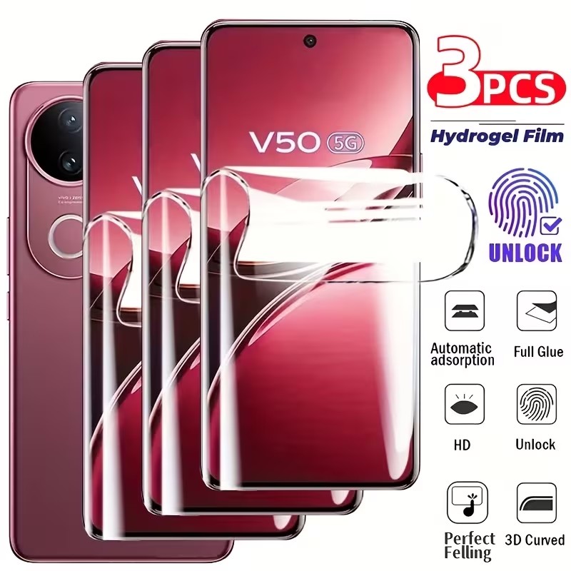 Vivo X200 - 3 Stück Hydrogel-Folie für Vivo V21E
