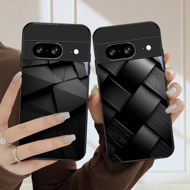 Dunkle geometrische Textur für – Google Pixel 9 Bewertung und Preis