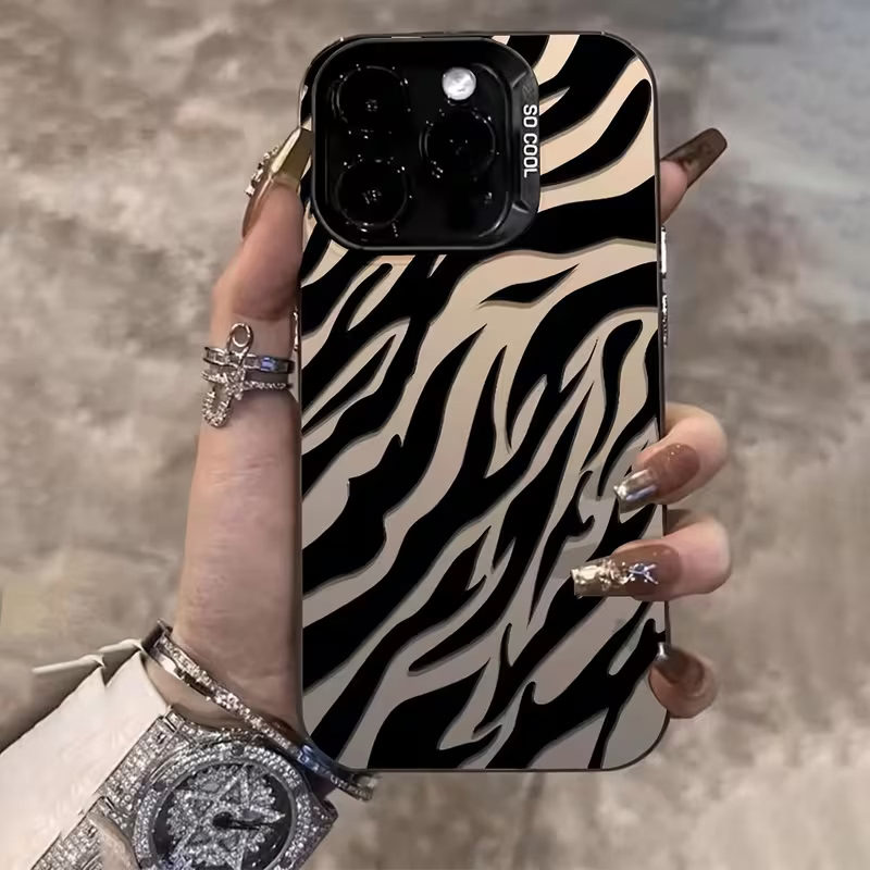 Zebra-Muster Schwarze Fortschr – Apple Iphone 16 Bewertung und Preis
